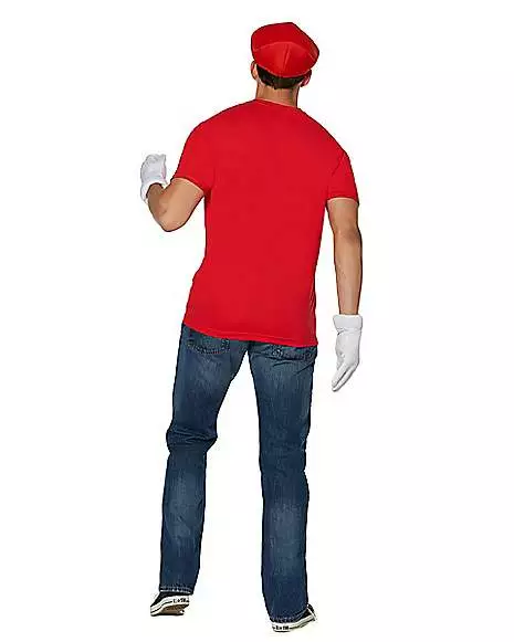 Mario Costume Kit - Mario Bros 2 Mario Costume Kit - Mario Bros - Image 2