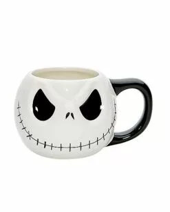 Molded Jack Skellington Coffee Mug 20 Oz. - The Nightmare Before Chris