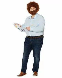 Adult Bob Ross Costume - Firefly 6 Adult Bob Ross Costume - Firefly -Cosplay Shop 01369651 c