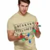 Adult Alphabet Wall T Shirt - Stranger Things