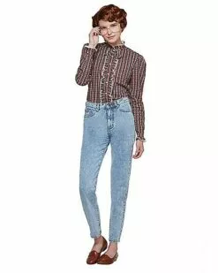 Adult Ruffle Barb Shirt - Stranger Things 6 Adult Ruffle Barb Shirt - Stranger Things -Cosplay Shop 01382225 c