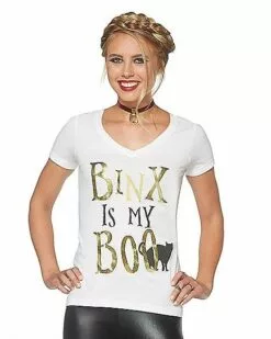 Binx Is My Boo T Shirt - Hocus Pocus