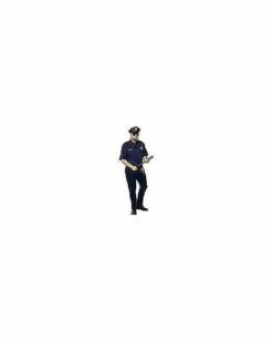 Adult Cop Costume Kit 8 Adult Cop Costume Kit -Cosplay Shop 01385095 d