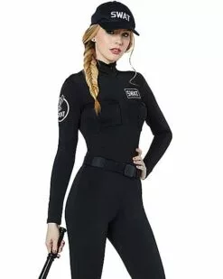 Adult SWAT Catsuit Costume 5 Adult SWAT Catsuit Costume -Cosplay Shop 01385749 c