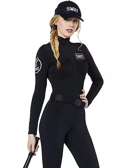 Adult SWAT Catsuit Costume 3 Adult SWAT Catsuit Costume - Image 3