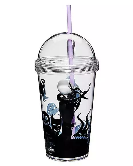 Jack Skellington Cup With Straw - Nightmare Before Christmas 4 Jack Skellington Cup With Straw - Nightmare Before Christmas - Image 4