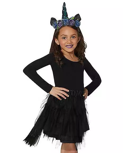 Kids Faux Fur Light-Up Unicorn Costume Kit 3 Kids Faux Fur Light-Up Unicorn Costume Kit - Image 3