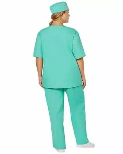 Adult ER Surgeon Plus Size Costume 10 Adult ER Surgeon Plus Size Costume -Cosplay Shop 01463249 e