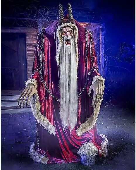 6.5 Ft Krampus Animatronic 1 6.5 Ft Krampus Animatronic