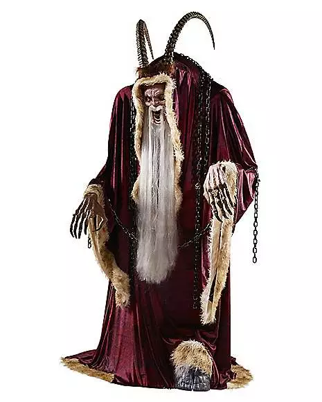6.5 Ft Krampus Animatronic 3 6.5 Ft Krampus Animatronic - Image 3