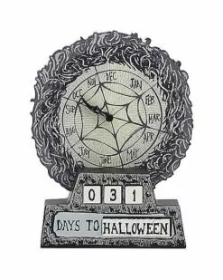 Wood Block X-Mas And Halloween Countdown - The Nightmare Before Christ