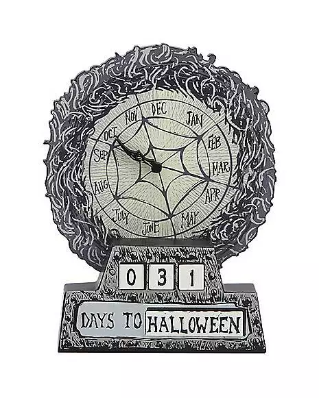 Wood Block X-Mas And Halloween Countdown - The Nightmare Before Christ 1 Wood Block X-Mas And Halloween Countdown - The Nightmare Before Christ