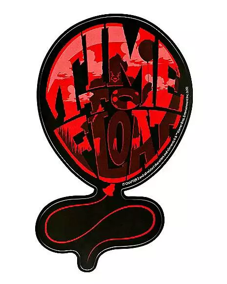Time To Float Decal - It Chapter Two 1 Time To Float Decal - It Chapter Two