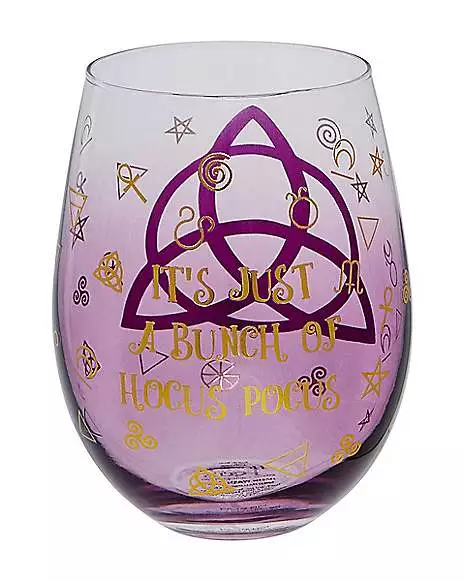 Hocus Pocus Trinity Stemless Glass - 22 Oz. 2 Hocus Pocus Trinity Stemless Glass - 22 Oz. - Image 2