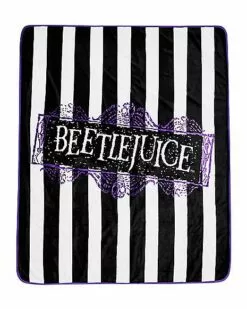 Reversible Beetlejuice Fleece Blanket 7 Reversible Beetlejuice Fleece Blanket -Cosplay Shop 01488022 c