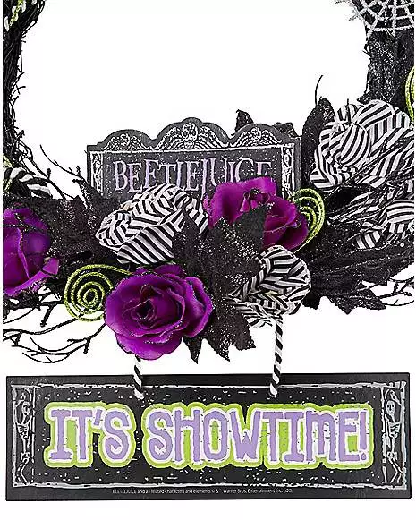 It's Showtime Wreath - Beetlejuice 2 It's Showtime Wreath - Beetlejuice - Image 2