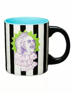 Striped Beetlejuice Coffee Mug - 20 Oz.