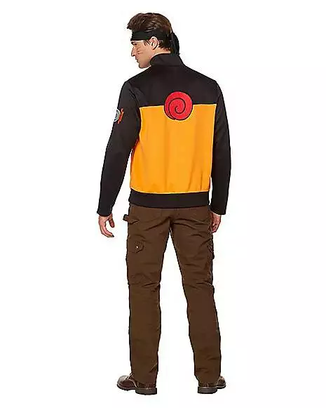 Adult Male Naruto Jacket - Naruto Shippuden 2 Adult Male Naruto Jacket - Naruto Shippuden - Image 2