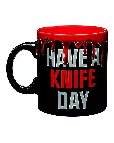 Have A Knife Day Mug 20 Oz. - Halloween 2 Have A Knife Day Mug 20 Oz. - Halloween - Image 2