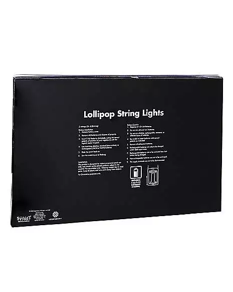 Lollipop String Lights - Trick 'r Treat 5 Lollipop String Lights - Trick 'r Treat - Image 5