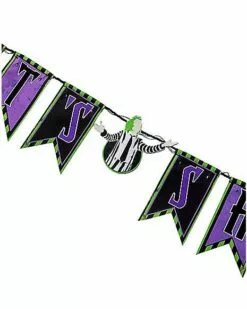 Light-Up It's Showtime Beetlejuice Banner -Cosplay Shop 01517390 d