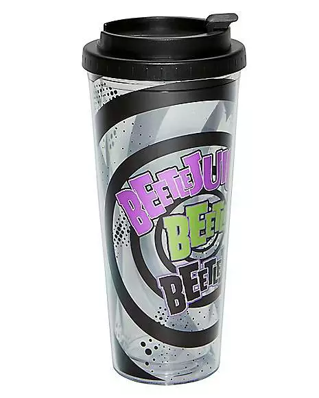 Spiral Beetlejuice Travel Mug 2 Spiral Beetlejuice Travel Mug - Image 2