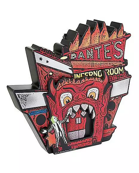 Dante's Inferno Room Sign - Beetlejuice 1 Dante's Inferno Room Sign - Beetlejuice