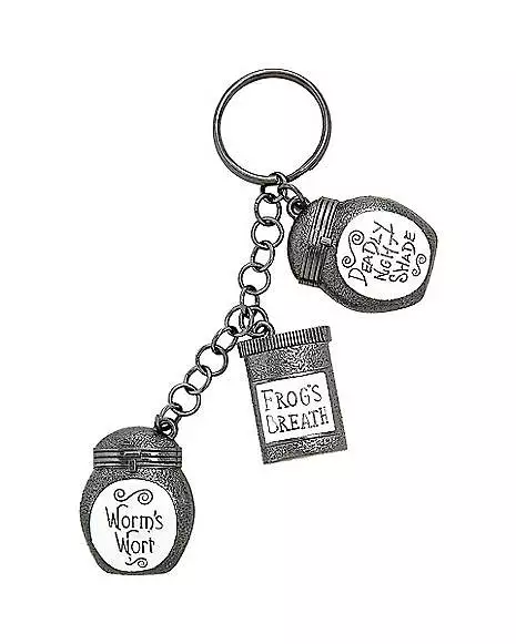 Worm's Wort Soup Keychain - The Nightmare Before Christmas 1 Worm's Wort Soup Keychain - The Nightmare Before Christmas