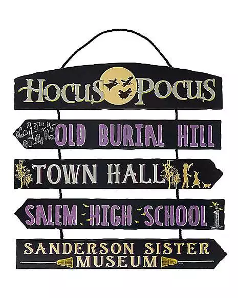 Hocus Pocus Ladder Sign - Disney 1 Hocus Pocus Ladder Sign - Disney