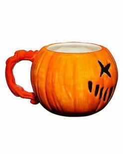 Molded Pumpkin Mug 30 Oz. - Trick 'r Treat -Cosplay Shop 01530922 c
