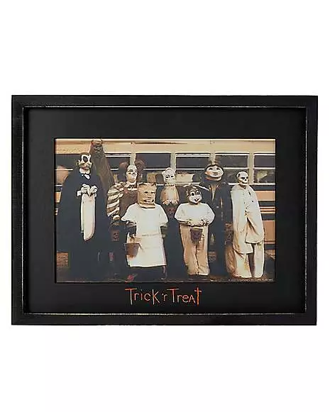 Trick 'r Treat Bus Framed Picture 1 Trick 'r Treat Bus Framed Picture