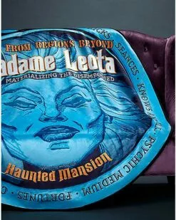 Madame Leota The Haunted Mansion Fleece Blanket - Disney 7 Madame Leota The Haunted Mansion Fleece Blanket - Disney -Cosplay Shop 01534718 d