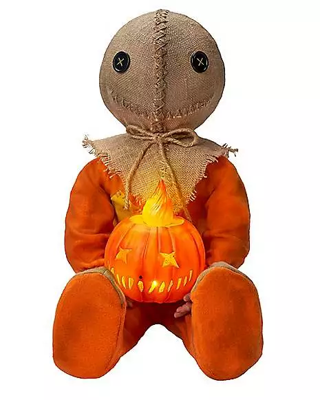 Light-Up Sitting Sam Doll - Trick 'r Treat 2 Light-Up Sitting Sam Doll - Trick 'r Treat - Image 2