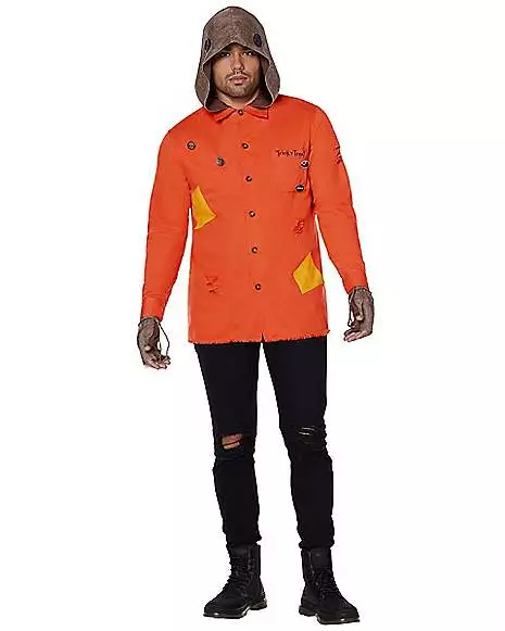 Sam Hooded Button-Up Shirt - Trick 'r Treat 2 Sam Hooded Button-Up Shirt - Trick 'r Treat - Image 2