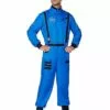 Adult Blue NASA Jumpsuit Costume