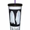 No Feet Cup With Straw 20 Oz. - Beetlejuice