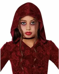 Kids Red Hooded Dress -Cosplay Shop 01558410 c