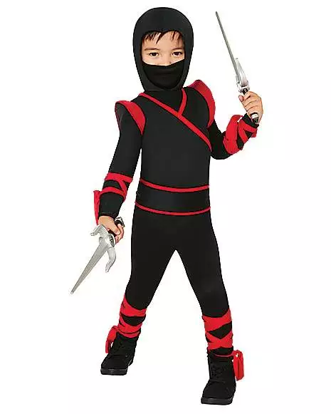 Toddler Stealth Ninja Costume 2 Toddler Stealth Ninja Costume - Image 2