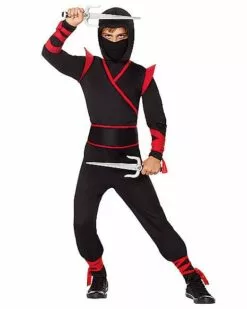 Kids Dark Ninja Costume