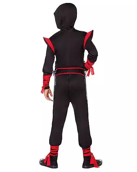 Kids Dark Ninja Costume 2 Kids Dark Ninja Costume - Image 2