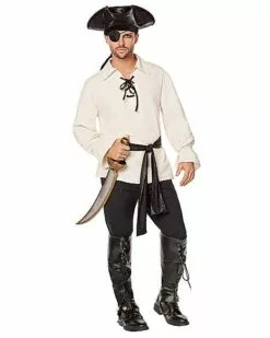 Pirate Shirt And Belt Costume Kit