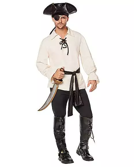 Pirate Shirt And Belt Costume Kit 1 Pirate Shirt And Belt Costume Kit