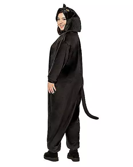 Adult Plus Size Binx Union Suit Costume - Hocus Pocus 2 Adult Plus Size Binx Union Suit Costume - Hocus Pocus - Image 2