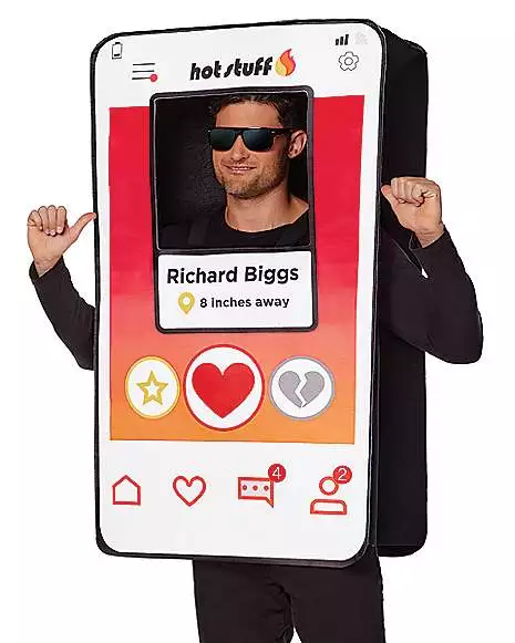 Adult Dating App Costume 3 Adult Dating App Costume - Image 3