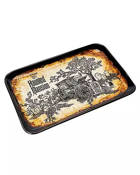 The Haunted Mansion Ceramic Tray - Disney 1 The Haunted Mansion Ceramic Tray - Disney