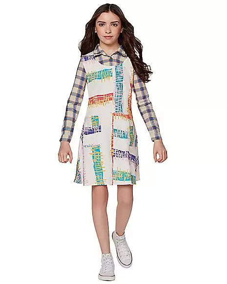 Kids Eleven Dress Costume - Stranger Things 1 Kids Eleven Dress Costume - Stranger Things