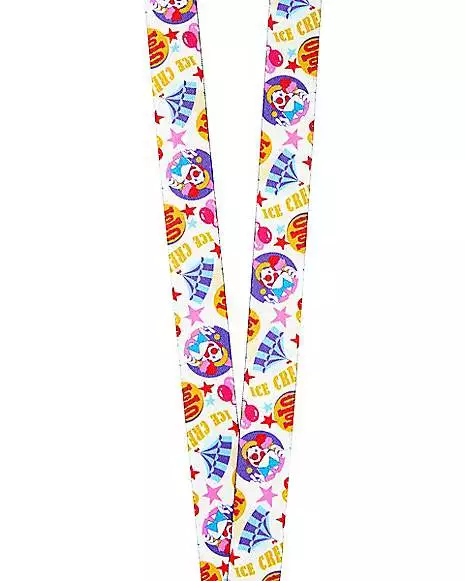 Jojo's Ice Cream Lanyard - Killer Klowns From Outer Space 3 Jojo's Ice Cream Lanyard - Killer Klowns From Outer Space - Image 3