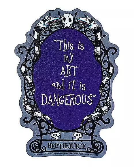 This Is My Art Magnet - Beetlejuice -Cosplay Shop 01584226 a
