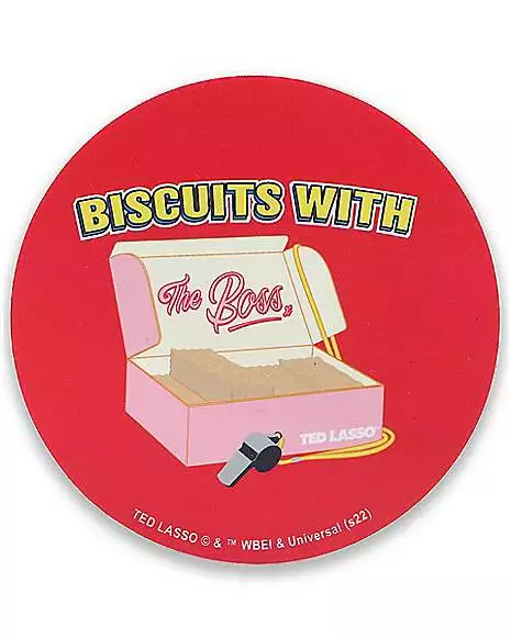 Biscuits With The Boss Magnet - Ted Lasso 1 Biscuits With The Boss Magnet - Ted Lasso