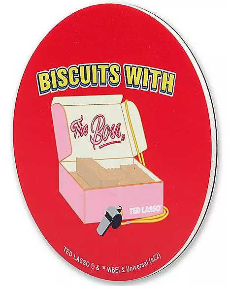 Biscuits With The Boss Magnet - Ted Lasso 2 Biscuits With The Boss Magnet - Ted Lasso - Image 2